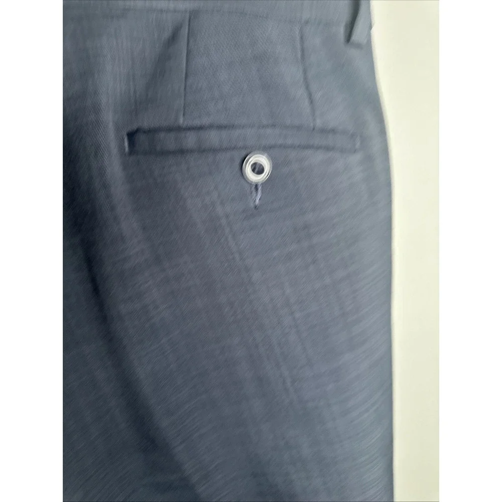 Michael Kors Dress Pants Mens 33Wx30L Blue‎ Dress  Pants Classic Slacks - Picture 10 of 15